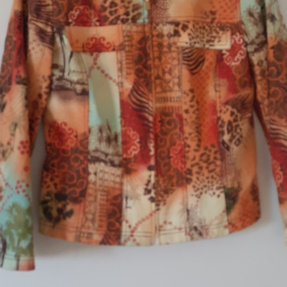 Vtg Maggy london jacket size 6 - Picture 2 of 14